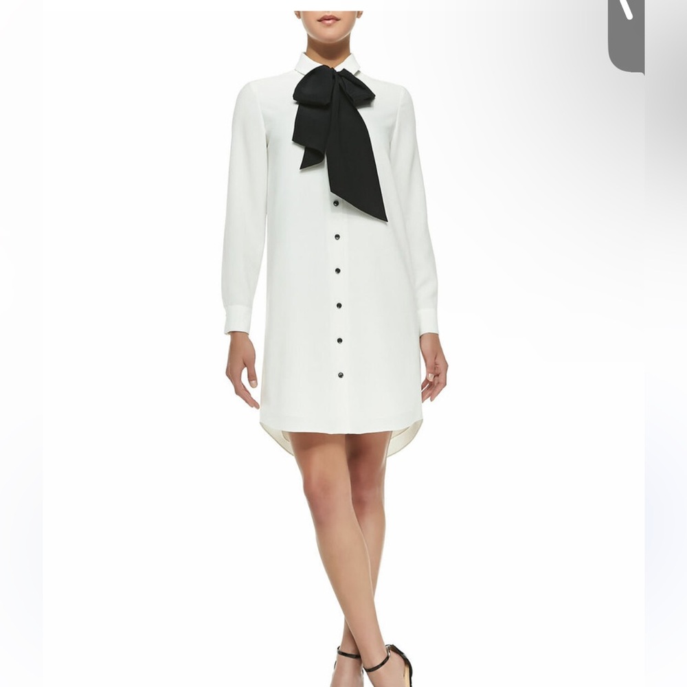 Kate Spade White Griffin Dress